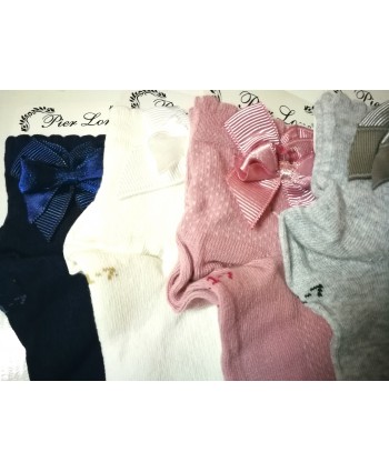 Pier Lone детски чорапи с панделка